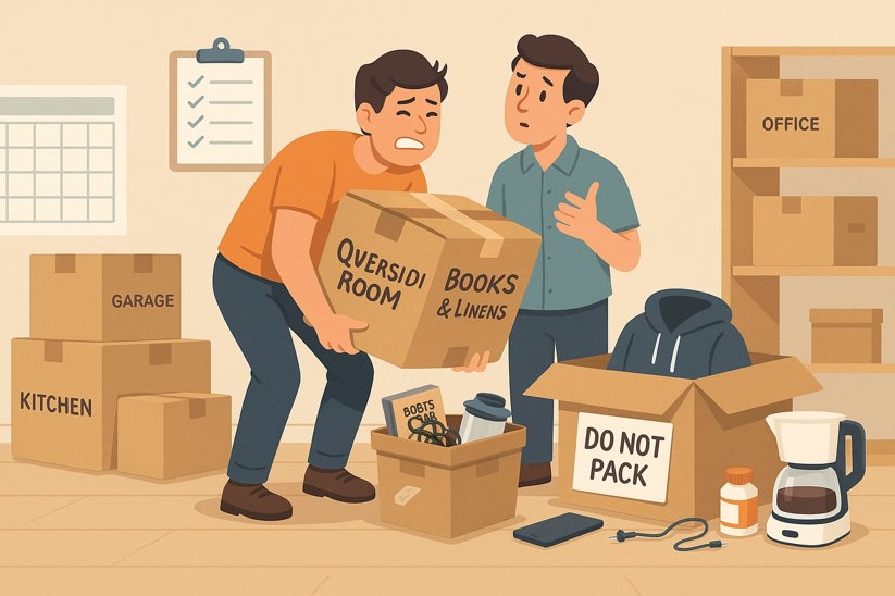 Get Packing Yesterday