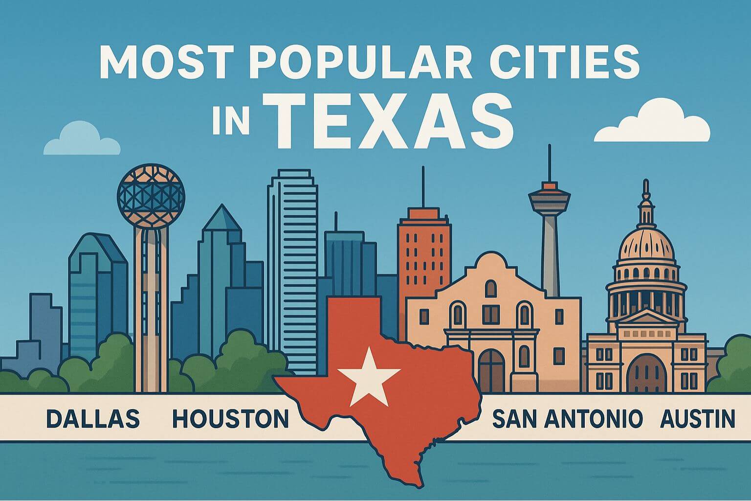The Most Popular Cities in Texas